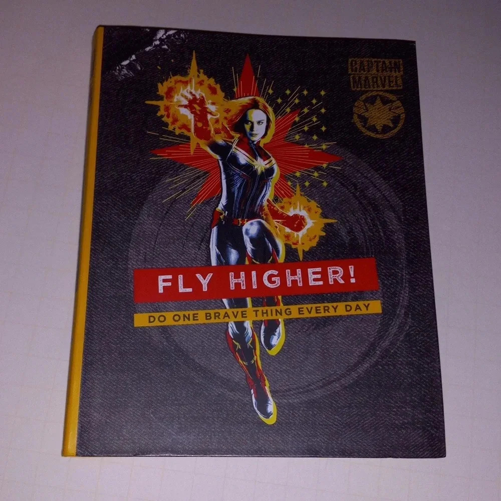 NWT Captain Marvel Inspirational Journaling calender